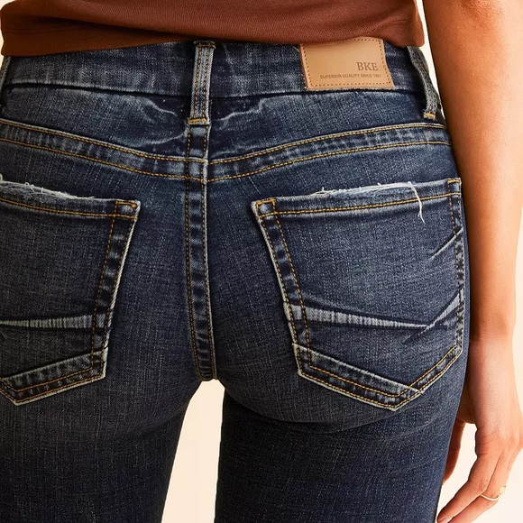 BKE Stella Boot Stretch Low Rise Jeans 26x32 - Picture 5 of 12